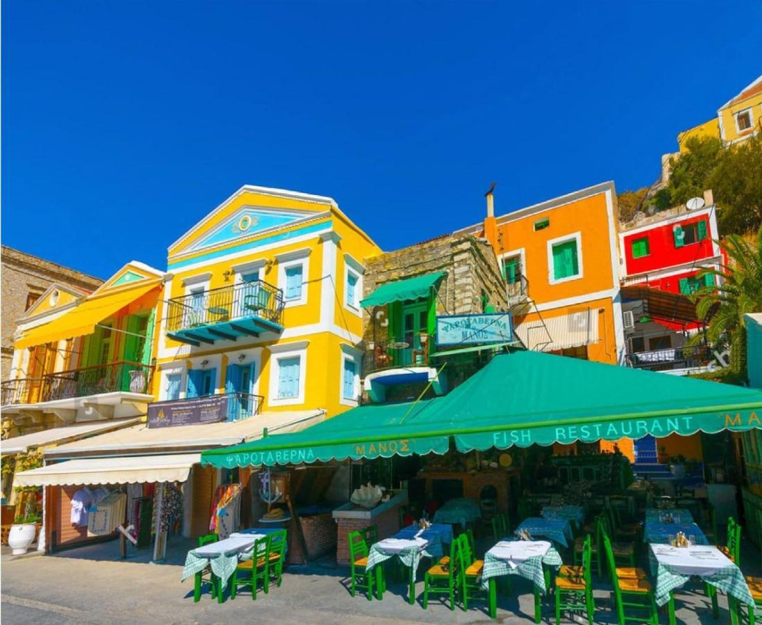 Apartamento Nikolakis, Seafront - Harbor View Symi Exterior foto